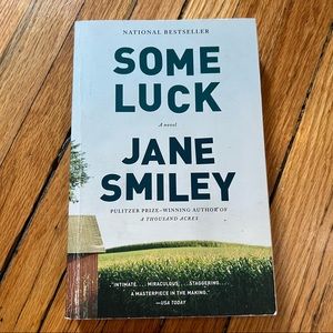 Paperback “Some Luck” Jane Smiley, 
Bestseller, Fiction Book Club